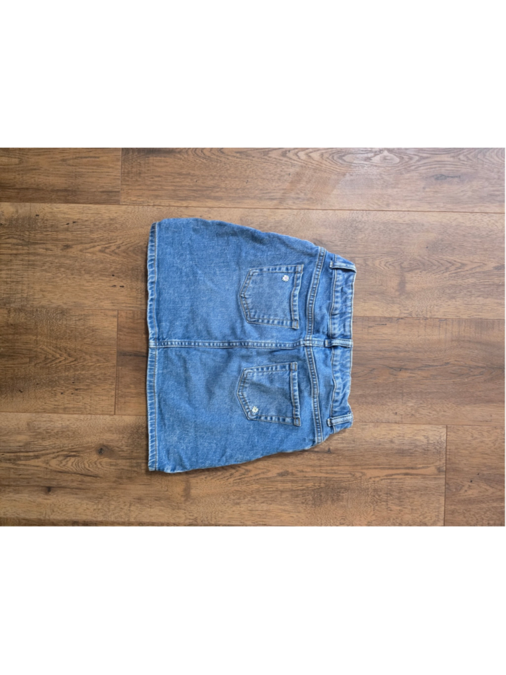 Girls Cat & Jack Denim Skirt Large (10-12) - Picture 3 of 3
